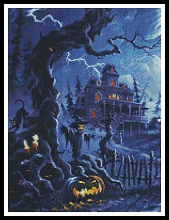 click here to view larger image of Fright Night (Cropped)  (Geno Peoples) (chart)