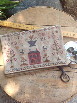 click here to view larger image of Schoolgirl Sampler Sewing Bag (chart)