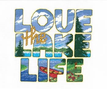 click here to view larger image of Love The Lake Life (chart)