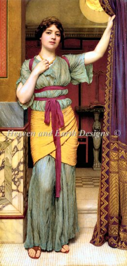 click here to view larger image of Mini A Pompeian Lady (chart)