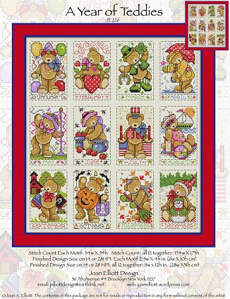 click here to view larger image of Year Of Teddies, A (chart)