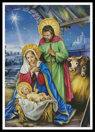 click here to view larger image of Nativity Scene (chart)
