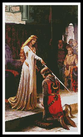 click here to view larger image of Accolade, The  (Edmund Blair Leighton) (chart)