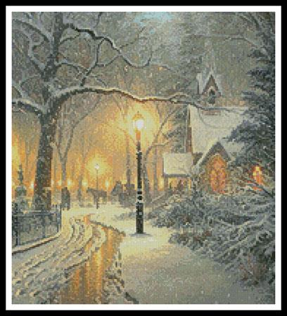 click here to view larger image of Winter Chapel (Cropped)  (Mark Keathley) (chart)