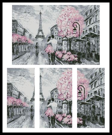 click here to view larger image of Paris Abstract  (Lisima) (chart)
