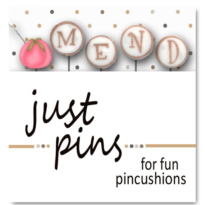 click here to view larger image of Just Pins - M Is For Mend (pin)