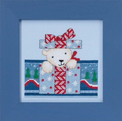 click here to view larger image of Polar Surprise - Polar Opposites (counted cross stitch kit)
