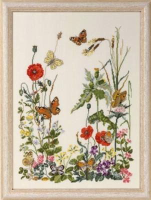 click here to view larger image of 8 Butterflies (counted cross stitch kit)