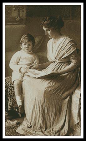 click here to view larger image of Vintage Mother And Son (chart)