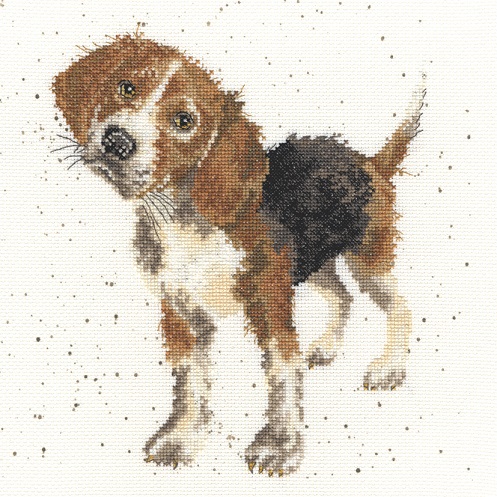 click here to view larger image of Beagle - Hannah Dale (counted cross stitch kit)