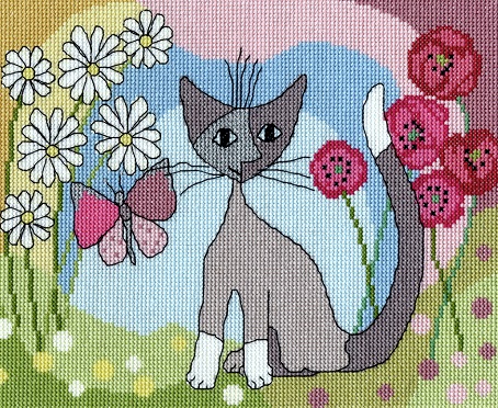 click here to view larger image of Lazy Daisy (counted cross stitch kit)