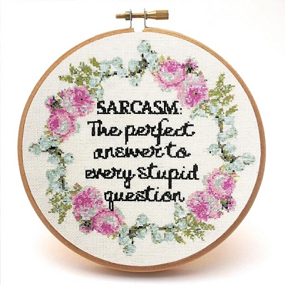click here to view larger image of Sarcasm (chart)