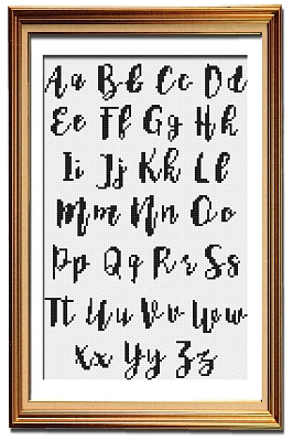 click here to view larger image of Vintage Sass Alphabet 1 (chart)