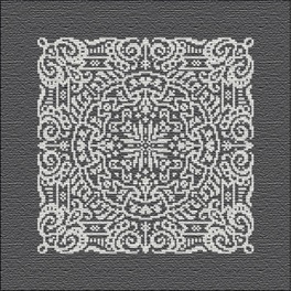 click here to view larger image of Chalkboard Mandala (chart)