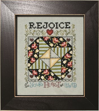 click here to view larger image of Quilted With Love - Rejoice (chart)