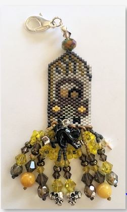 click here to view larger image of Old Dark Road Fob (bead kit)