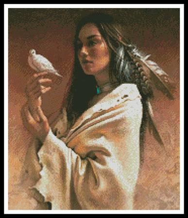 click here to view larger image of Peace (Cropped)  (Lee Bogle) (chart)
