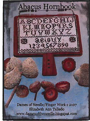 click here to view larger image of Abacus Hornbook (chart)