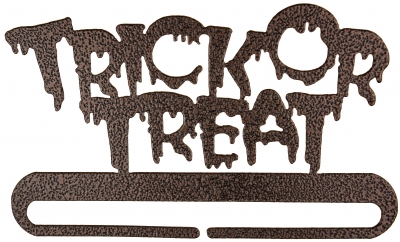 click here to view larger image of Trick Or Treat Split Bottom Bellpull - Copper Vein - 12in (accessory)