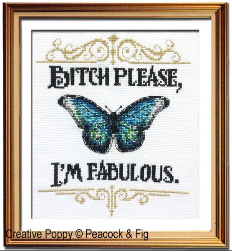 click here to view larger image of I'm Fabulous (chart)