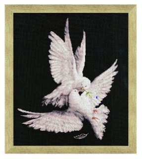 click here to view larger image of My Pigeon (counted cross stitch kit)