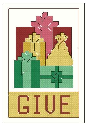 click here to view larger image of Ornament The Giving Of Gifts (chart)