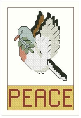 click here to view larger image of Ornament The Peaceful Dove (chart)