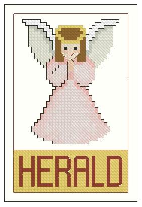 click here to view larger image of Ornament The Herald Angel (chart)