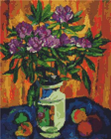 click here to view larger image of Still Life With Peonies In a Vase (Pyotr Konchalovsky) (chart)