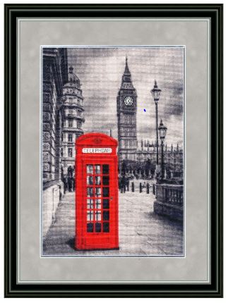 click here to view larger image of London Motive (counted cross stitch kit)