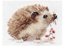 click here to view larger image of Hedgehog (counted cross stitch kit)