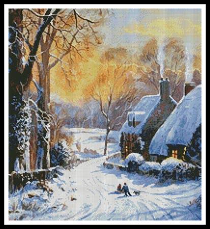 click here to view larger image of Cottages And Sledgers (Cropped)  (Kevin Walsh) (chart)
