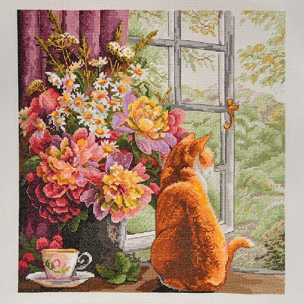 click here to view larger image of Summer Afternoon (counted cross stitch kit)