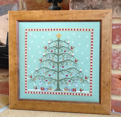 click here to view larger image of Christmas Eve - Kit - 32ct Linen (counted cross stitch kit)
