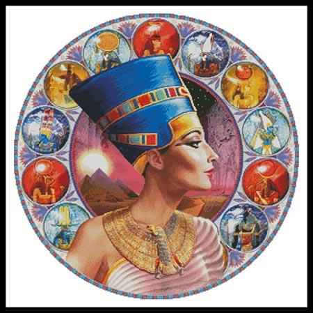 click here to view larger image of Nefertiti Circle (Right)  (Angelo Atzei) (chart)