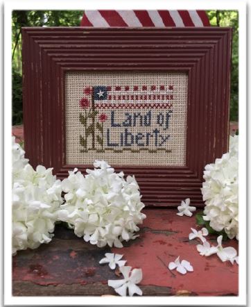 click here to view larger image of Land of Liberty Kit (counted cross stitch kit)