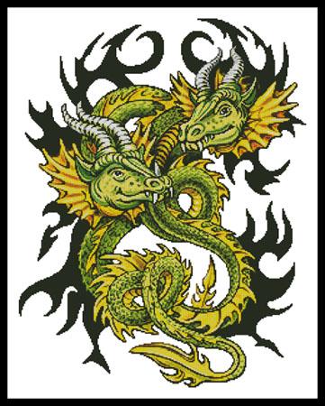 click here to view larger image of Artistic Dragons  (Larry Taugher) (chart)