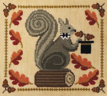 click here to view larger image of Squirrely Acorn Banquet (chart)