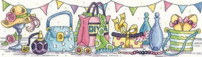 click here to view larger image of Retail Therapy (Aida) (counted cross stitch kit)