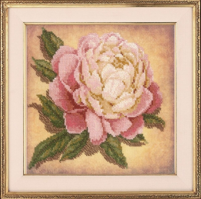 click here to view larger image of Peony (counted cross stitch kit)