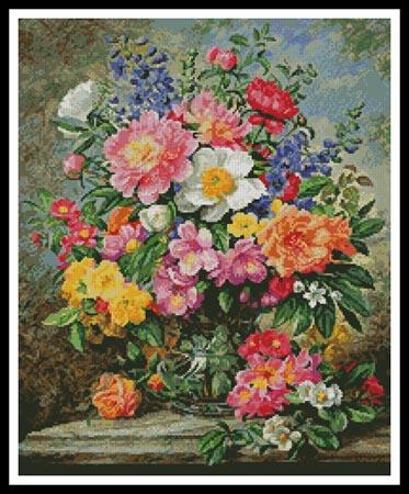 click here to view larger image of Mini June Flowers In Radiance  (Albert Williams) (chart)