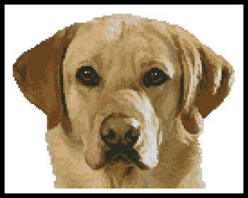 click here to view larger image of Mini Golden Labrador (chart)
