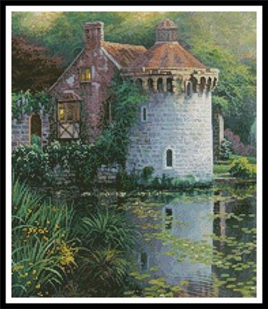 click here to view larger image of Scotney Castle Garden (Cropped)  (Charles White) (chart)
