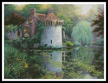 click here to view larger image of Scotney Castle Garden  (Charles White) (chart)