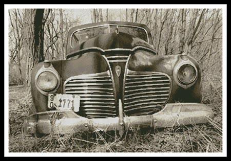 click here to view larger image of Old Car (Sepia) (chart)