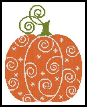 click here to view larger image of Pumpkin Swirl   (chart)