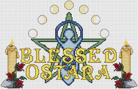 click here to view larger image of Blessed Series - Ostara (chart)