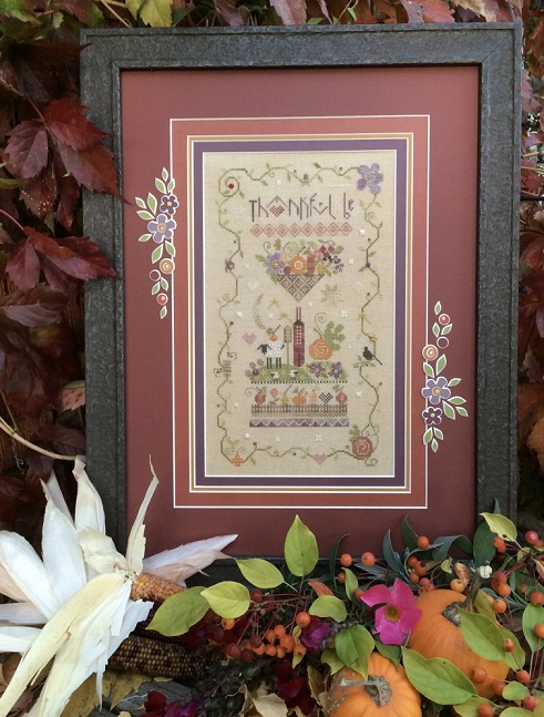 click here to view larger image of Thankful Be - Kit (counted cross stitch kit)