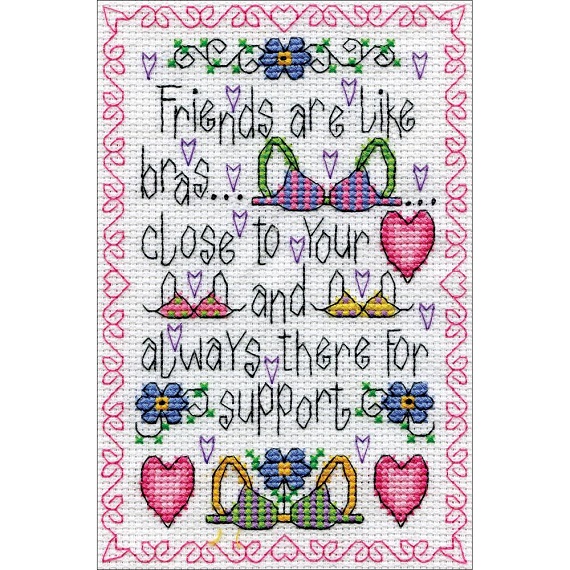 click here to view larger image of Support (counted cross stitch kit)