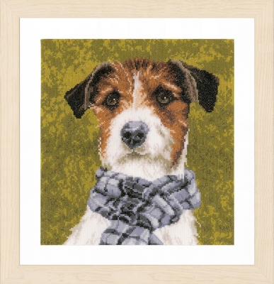 click here to view larger image of Dog by Marjolein Bastin (counted cross stitch kit)